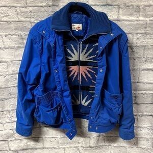 vintage DAWN winter jacket | blue | size L